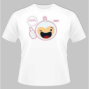 Verbeeten Challenge t-shirt wit